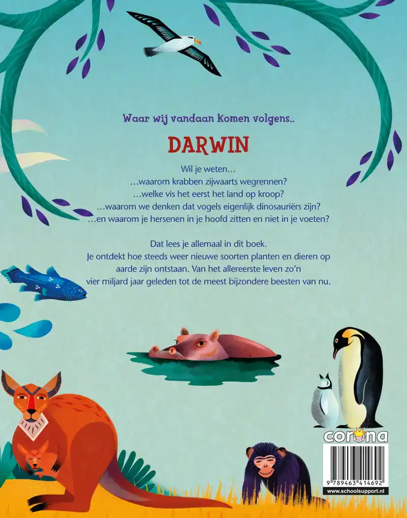 WAAR WIJ VANDAAN KOMEN VOLGENS... DARWIN