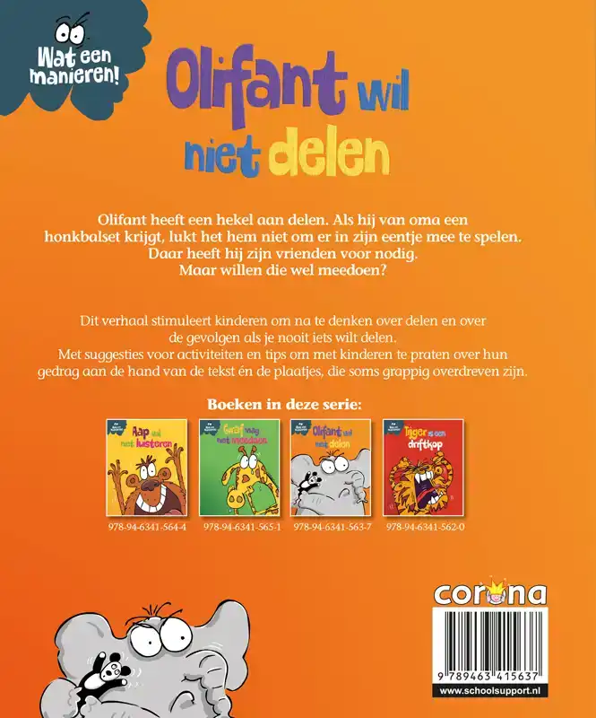 OLIFANT WIL NIET DELEN