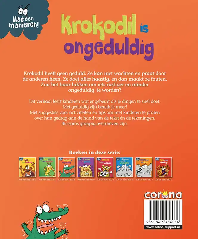 KROKODIL IS ONGEDULDIG