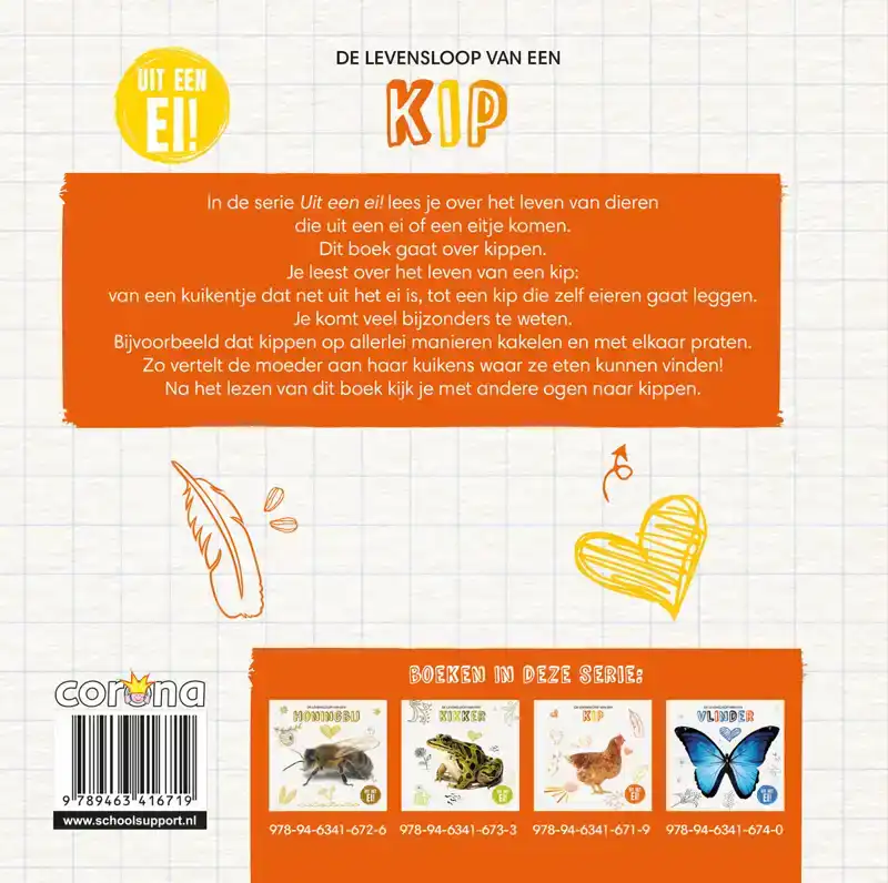 DE LEVENSLOOP VAN EEN KIP