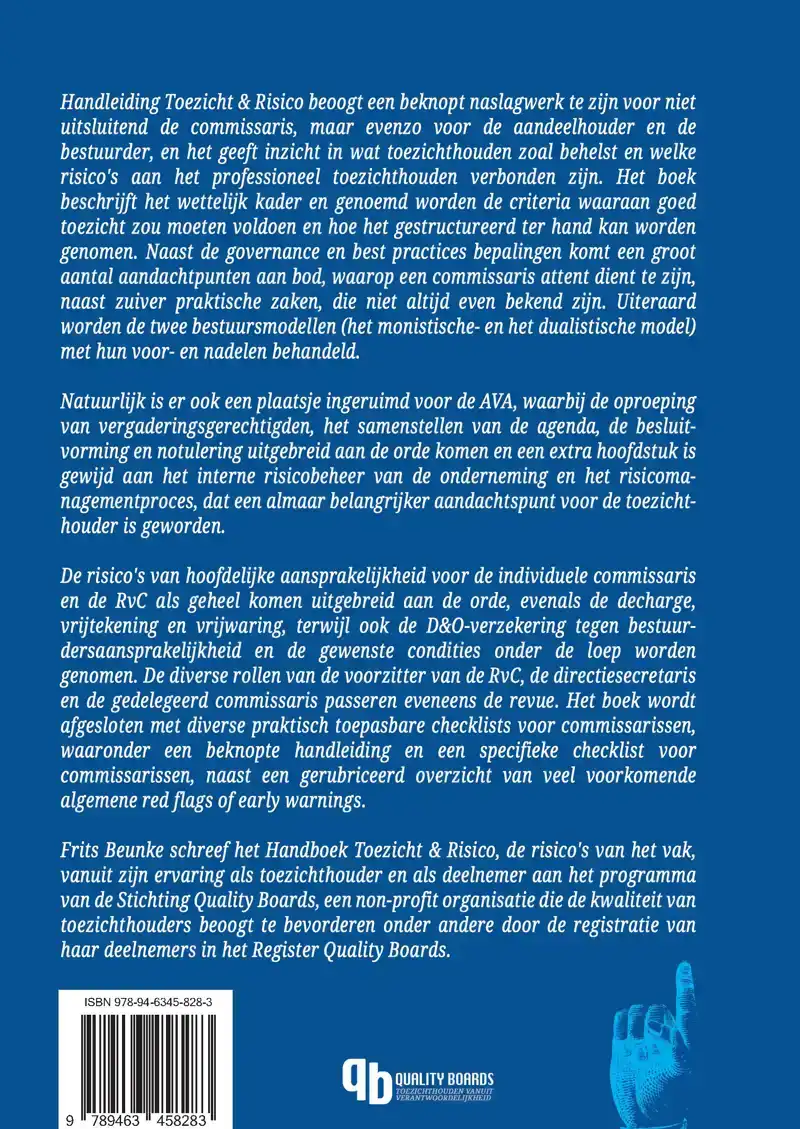 HANDLEIDING TOEZICHT & RISICO