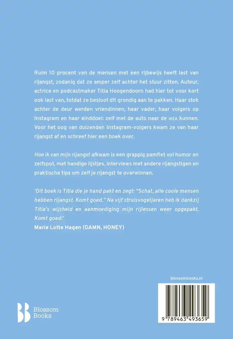 HOE IK VAN MIJN RIJANGST AFKWAM