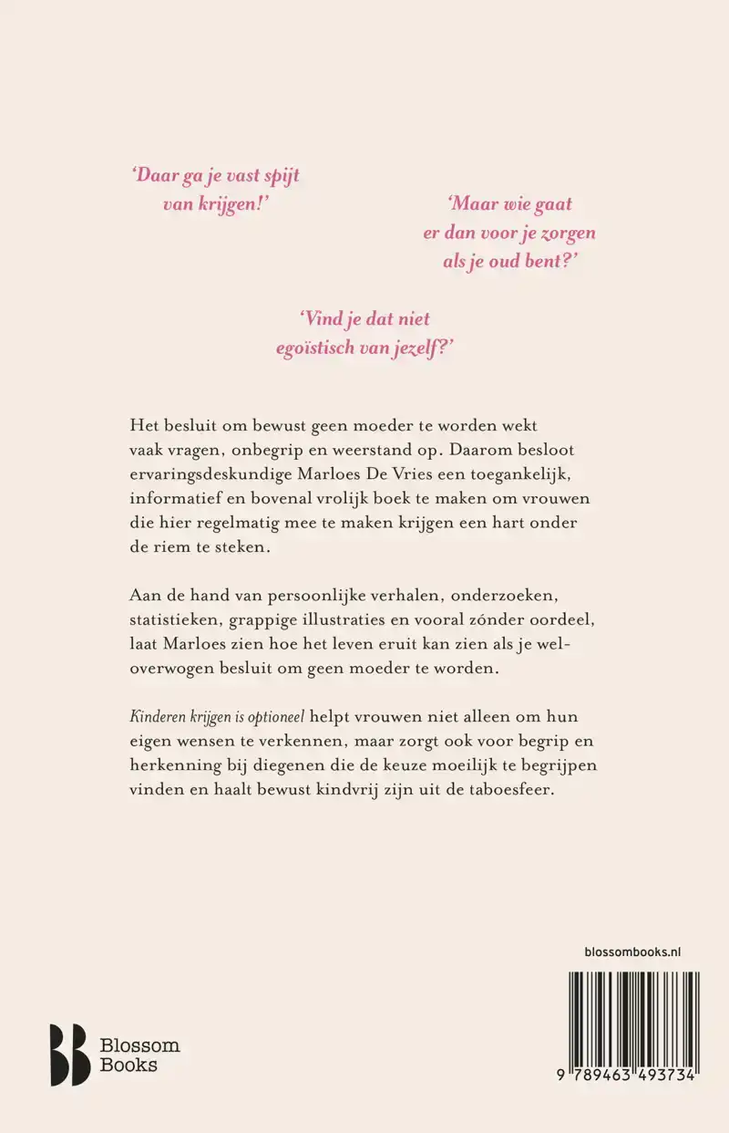 KINDEREN KRIJGEN IS OPTIONEEL