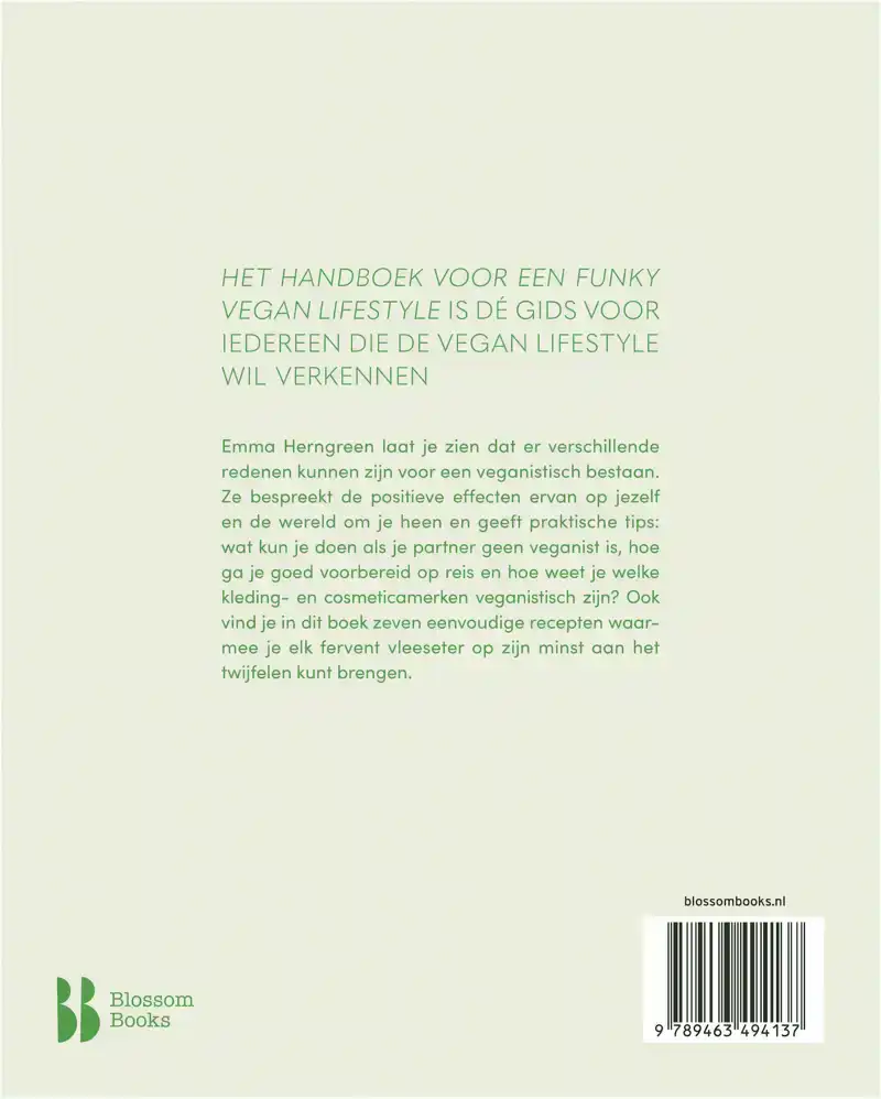 HET HANDBOEK VOOR EEN FUNKY VEGAN LIFESTYLE