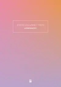 STRUCTUURJUNKIE X TOEPS-PRIKKELPLANNER