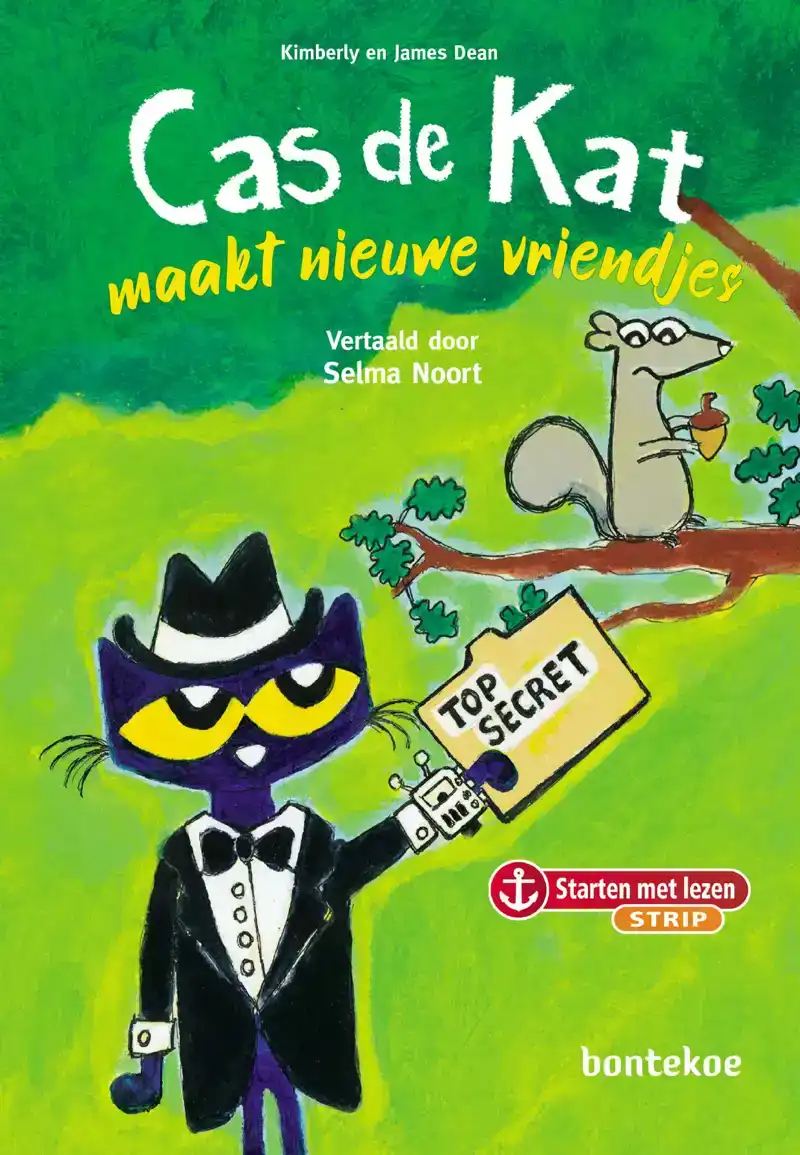 CAS DE KAT MAAKT NIEUWE VRIENDJES