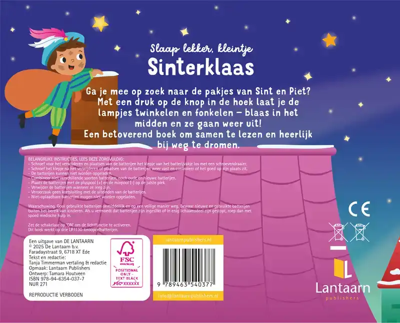 SLAAP LEKKER, KLEINTJE - SINTERKLAAS