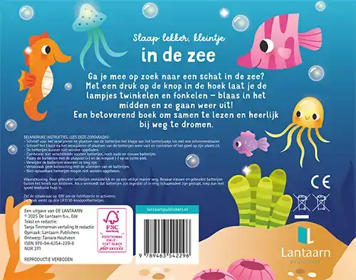 SLAAP LEKKER, KLEINTJE - IN DE ZEE