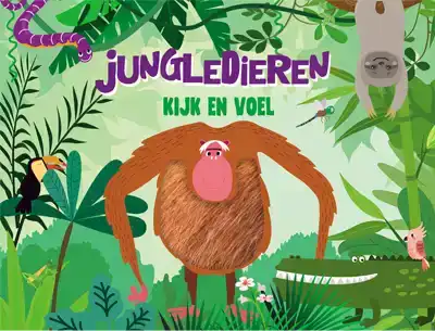 KIJK EN VOEL - JUNGLEDIEREN