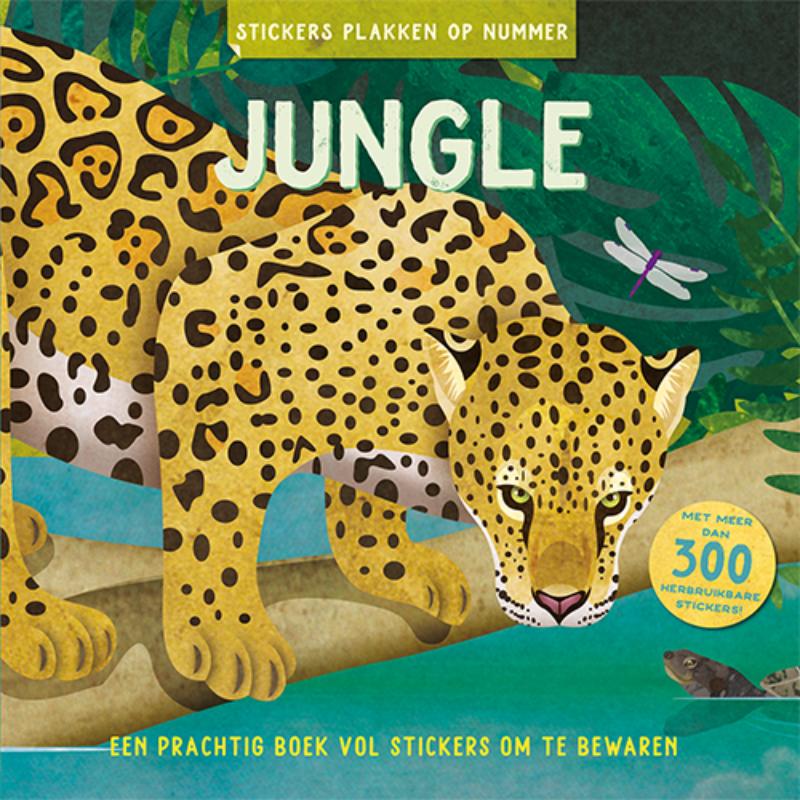 STICKERS PLAKKEN OP NUMMER - JUNGLE