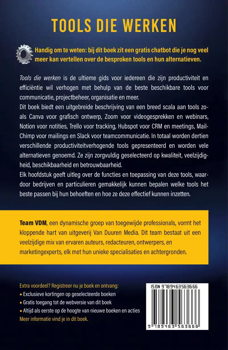 TOOLS DIE WERKEN