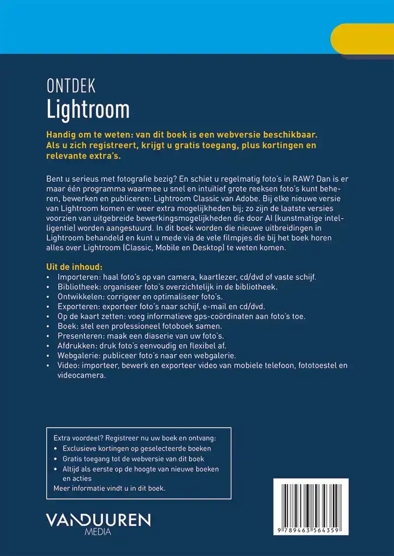 ONTDEK LIGHTROOM, 5E EDITIE
