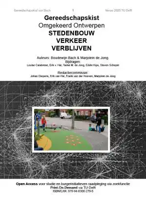 GEREEDSCHAPSKIST OMGEKEERD ONTWERPEN STEDENBOUW VERKEER VERB