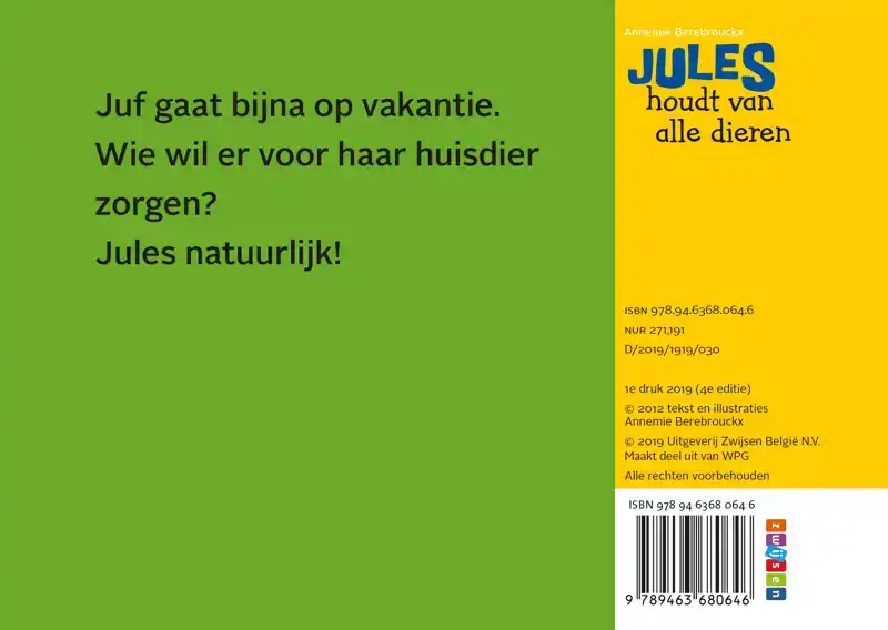 JULES HOUDT VAN ALLE DIEREN