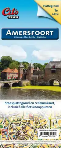 CITOPLAN STADSPLATTEGROND AMERSFOORT