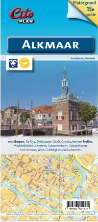 STADSPLATTEGROND ALKMAAR