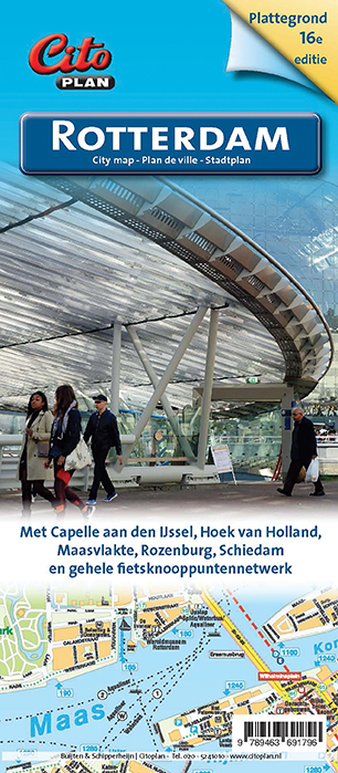 CITOPLAN STADSPLATTEGROND ROTTERDAM
