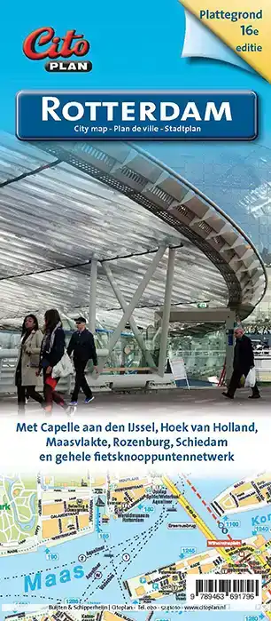 CITOPLAN STADSPLATTEGROND ROTTERDAM