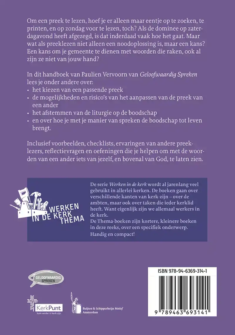 HANDBOEK PREEKLEZERS