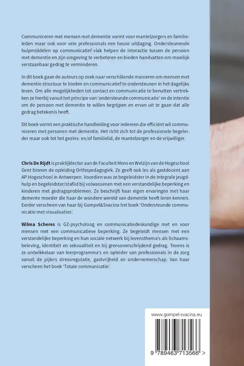 ONDERSTEUNDE COMMUNICATIE BIJ DEMENTIE