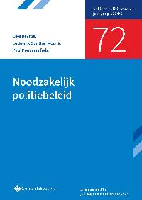 NOODZAKELIJK POLITIEBELEID