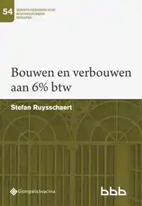 BOUWEN EN VERBOUWEN AAN 6% BTW
