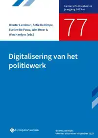 DIGITALISERING VAN HET POLITIEWERK