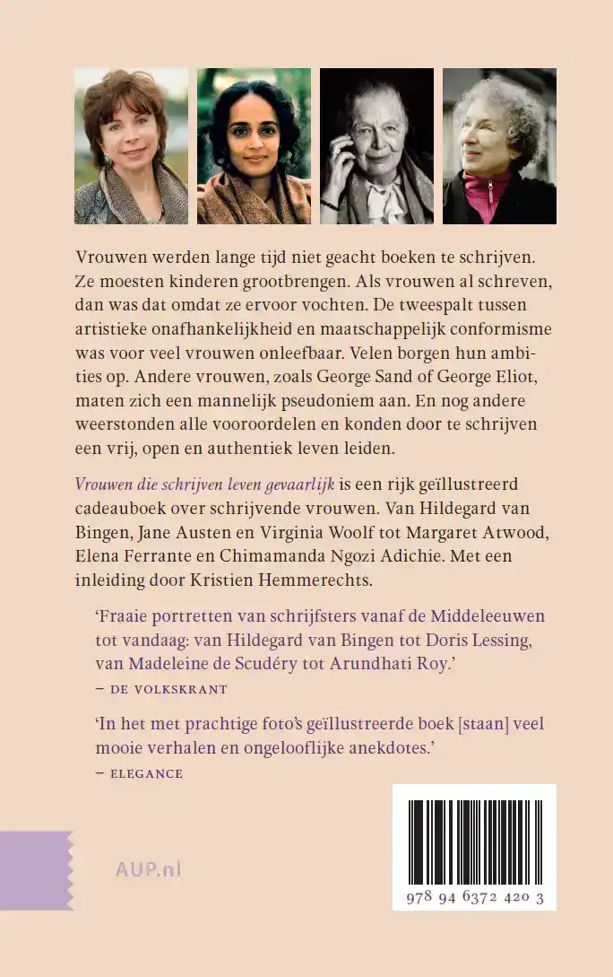 VROUWEN DIE SCHRIJVEN LEVEN GEVAARLIJK