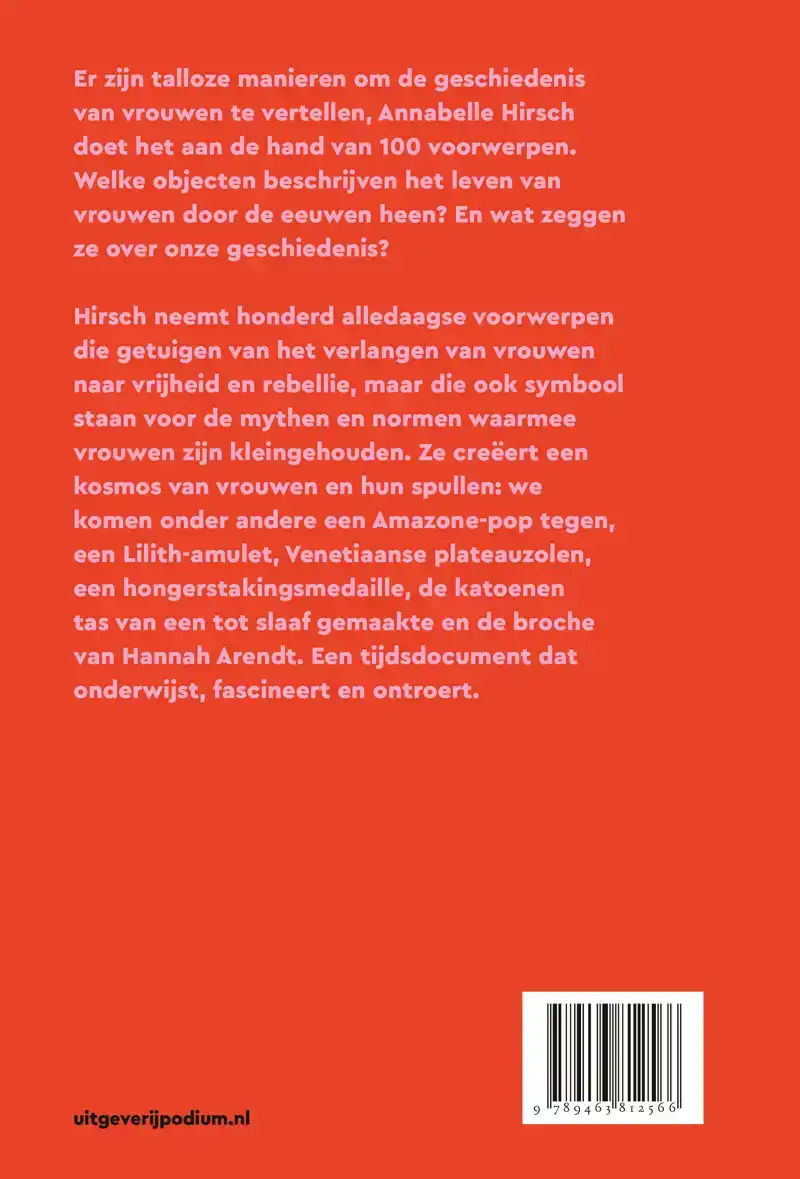 DE GESCHIEDENIS VAN DE VROUW IN 100 VOORWERPEN