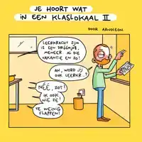 JE HOORT WAT IN EEN KLASLOKAAL 2