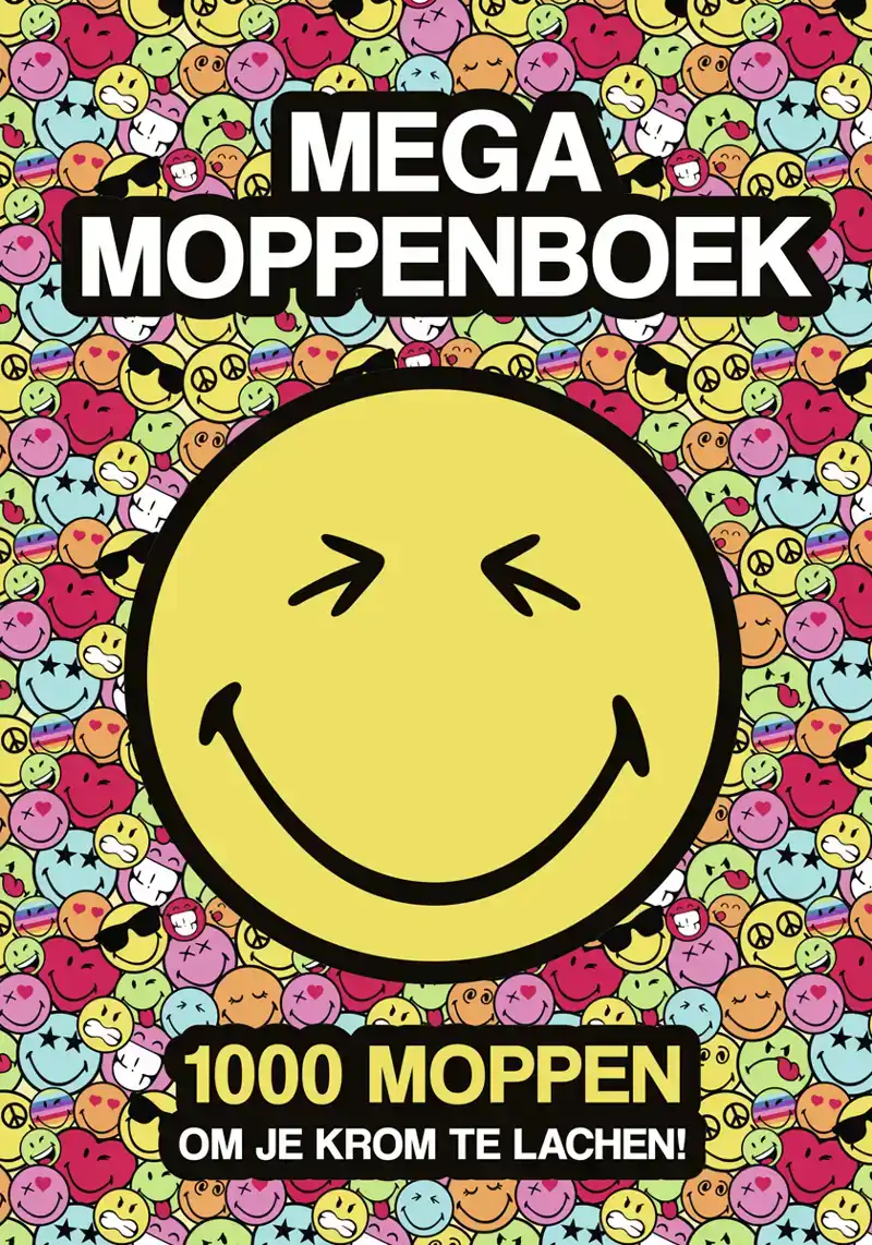 SMILEY - MEGA MOPPENBOEK