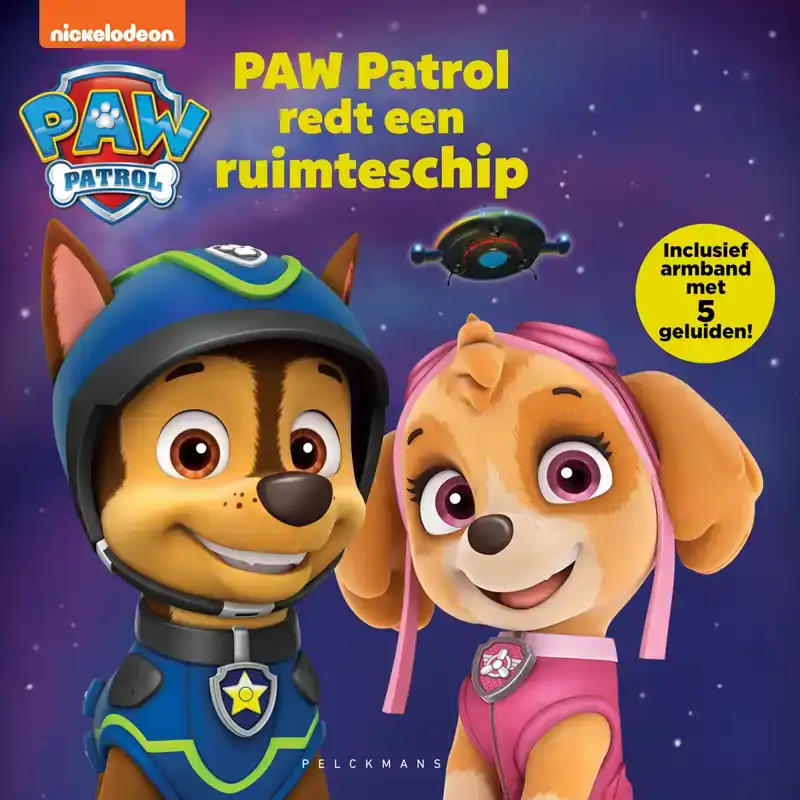 PAW PATROL REDT EEN RUIMTESCHIP