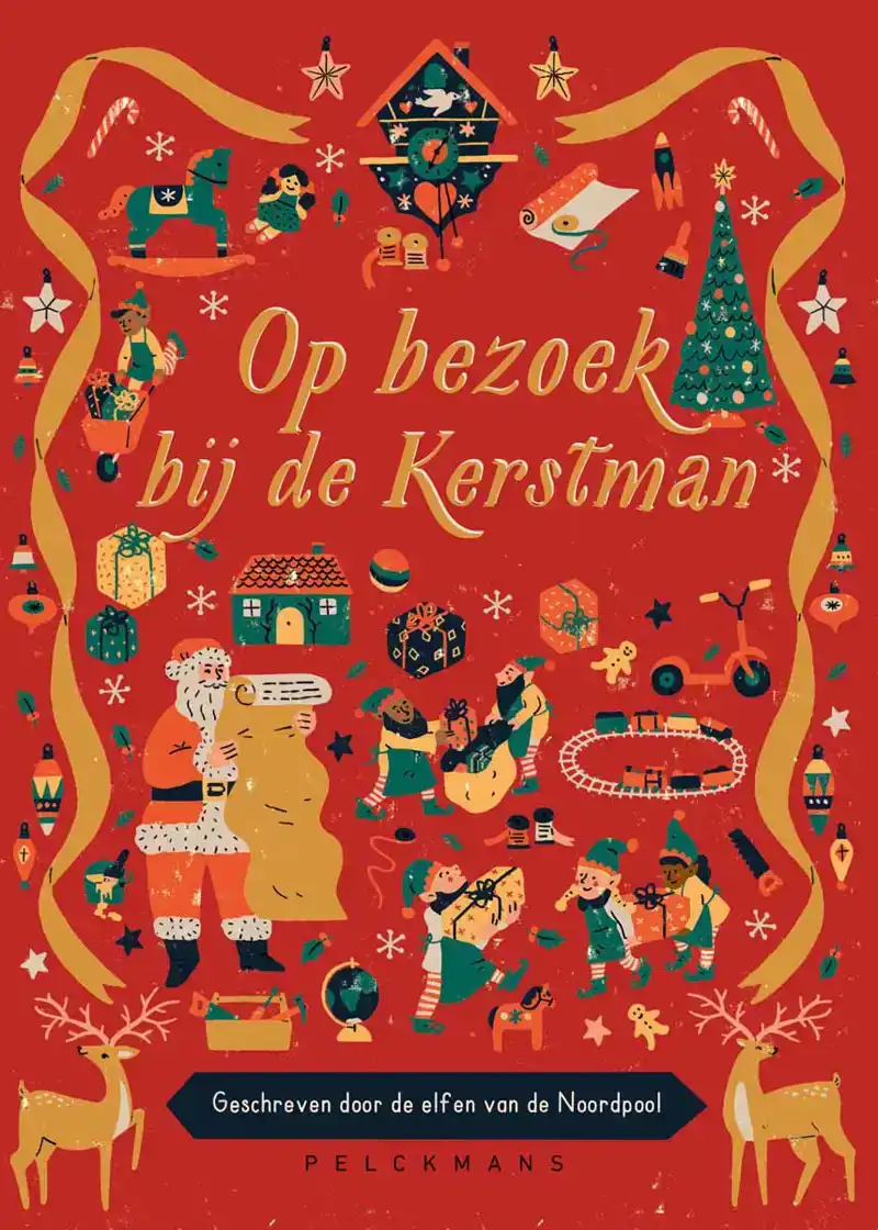 OP BEZOEK BIJ DE KERSTMAN