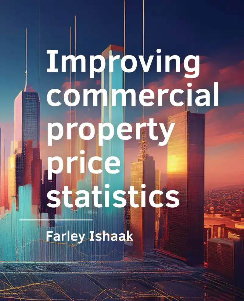 IMPROVING COMMERCIAL PROPERTY PRICE STATISTICS