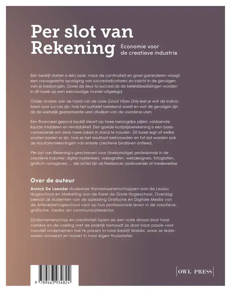 PER SLOT VAN REKENING