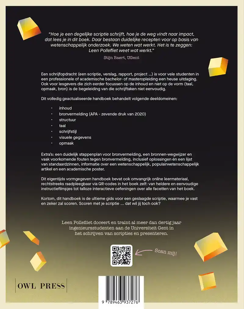 SCOREN MET JE SCRIPTIE