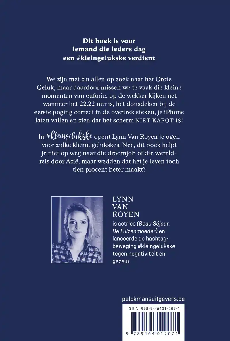 #KLEINGELUKSKE