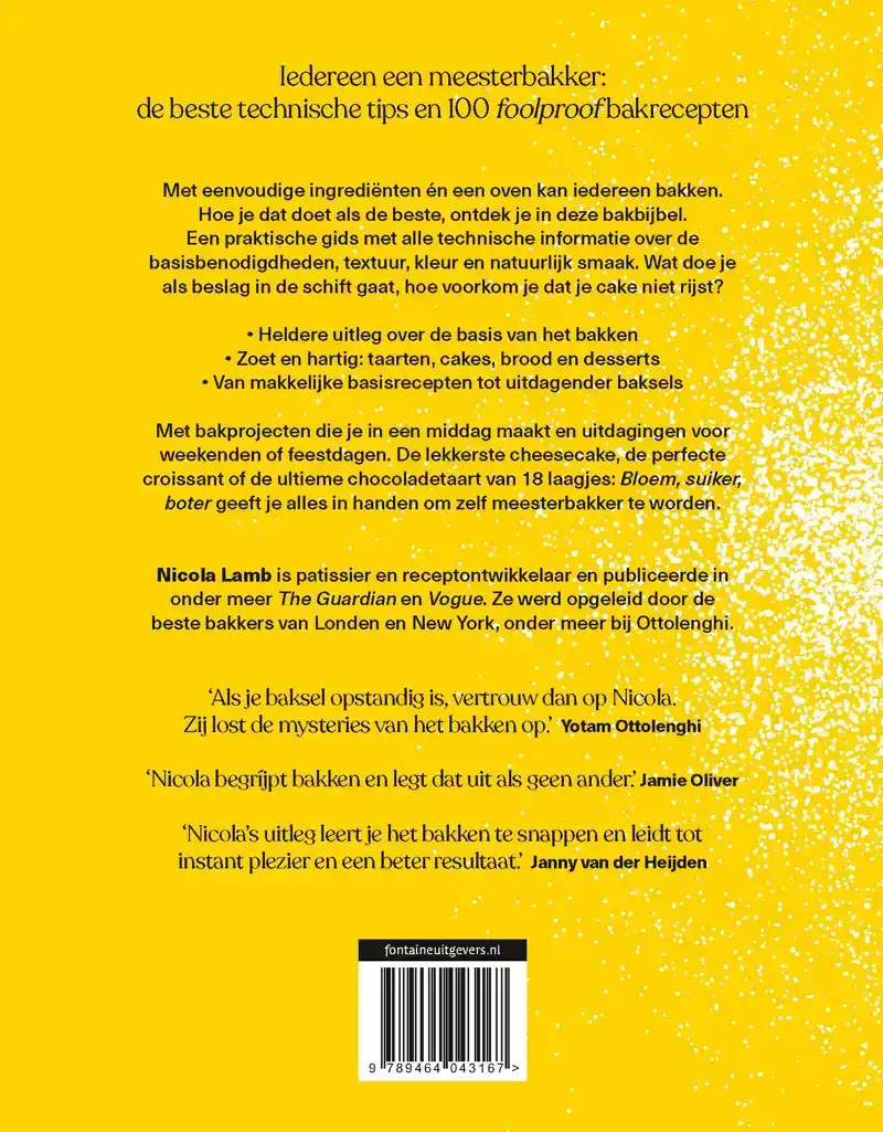 BLOEM, SUIKER, BOTER