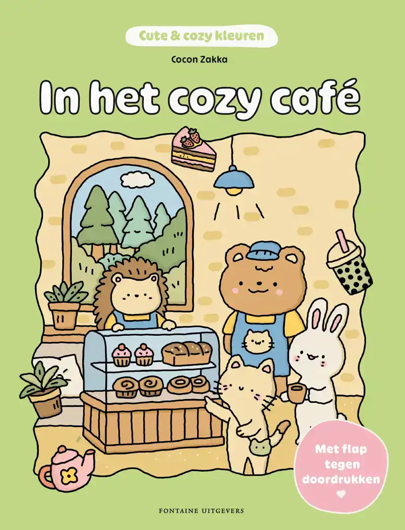 CUTE & COZY KLEUREN - IN HET COZY CAFE