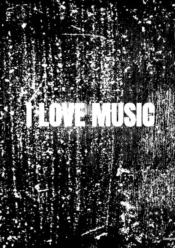 NOTENSCHRIFT- NOTENBALKEN- I LOVE MUSIC (A5) ALLETS COMFORT