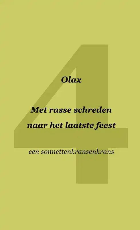 MET RASSE SCHREDEN NAAR HET LAATSTE FEEST