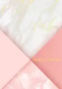 PASSION PLANNER-12 MAANDEN- WEKELIJKS - A5- ZACHTE KAFT-MARM