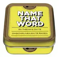AFTER DINNER GAMES - NAME THAT WORD!