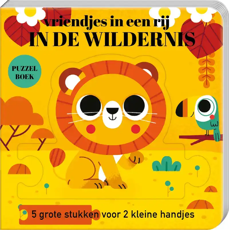 PUZZELBOEK IN EEN RIJ - IN DE WILDERNIS