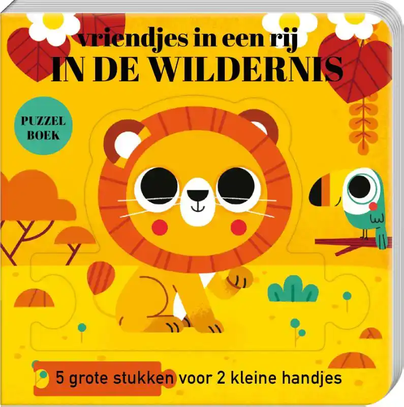 PUZZELBOEK IN EEN RIJ - IN DE WILDERNIS