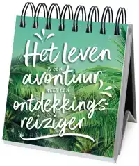 HAPPY BOOKS CADEAUBOEK - HET LEVEN IS EEN AVONTUUR