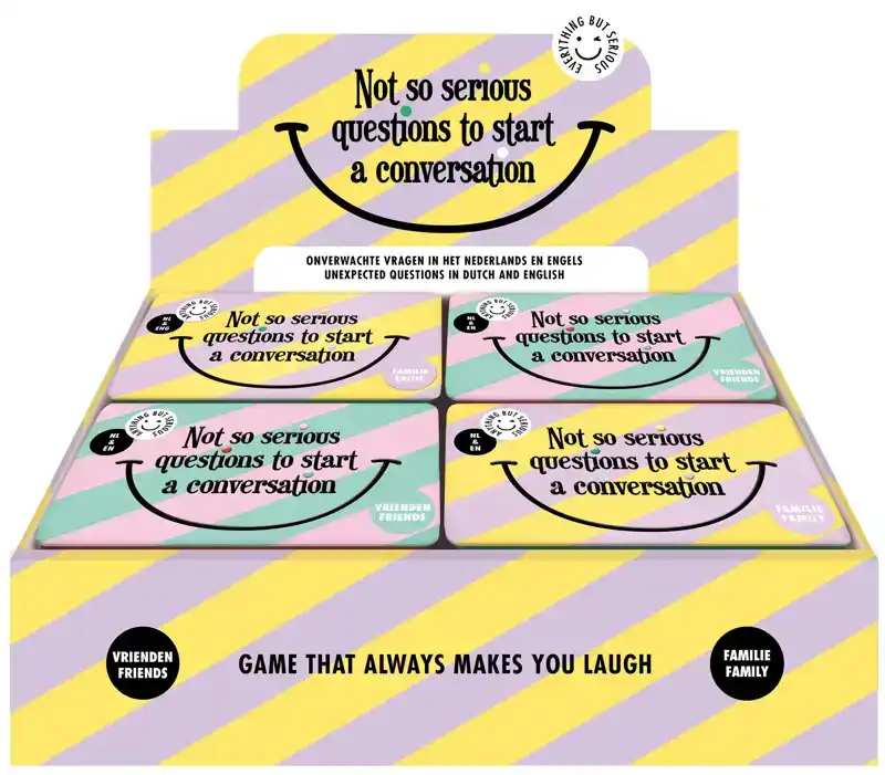 DISPLAY NOT SO SERIOUS QUESTIONS - 2 X 6 EX. IMAGEBOOKS