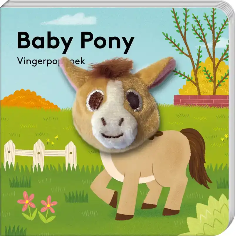 VINGERPOPBOEKJE - BABY PONY