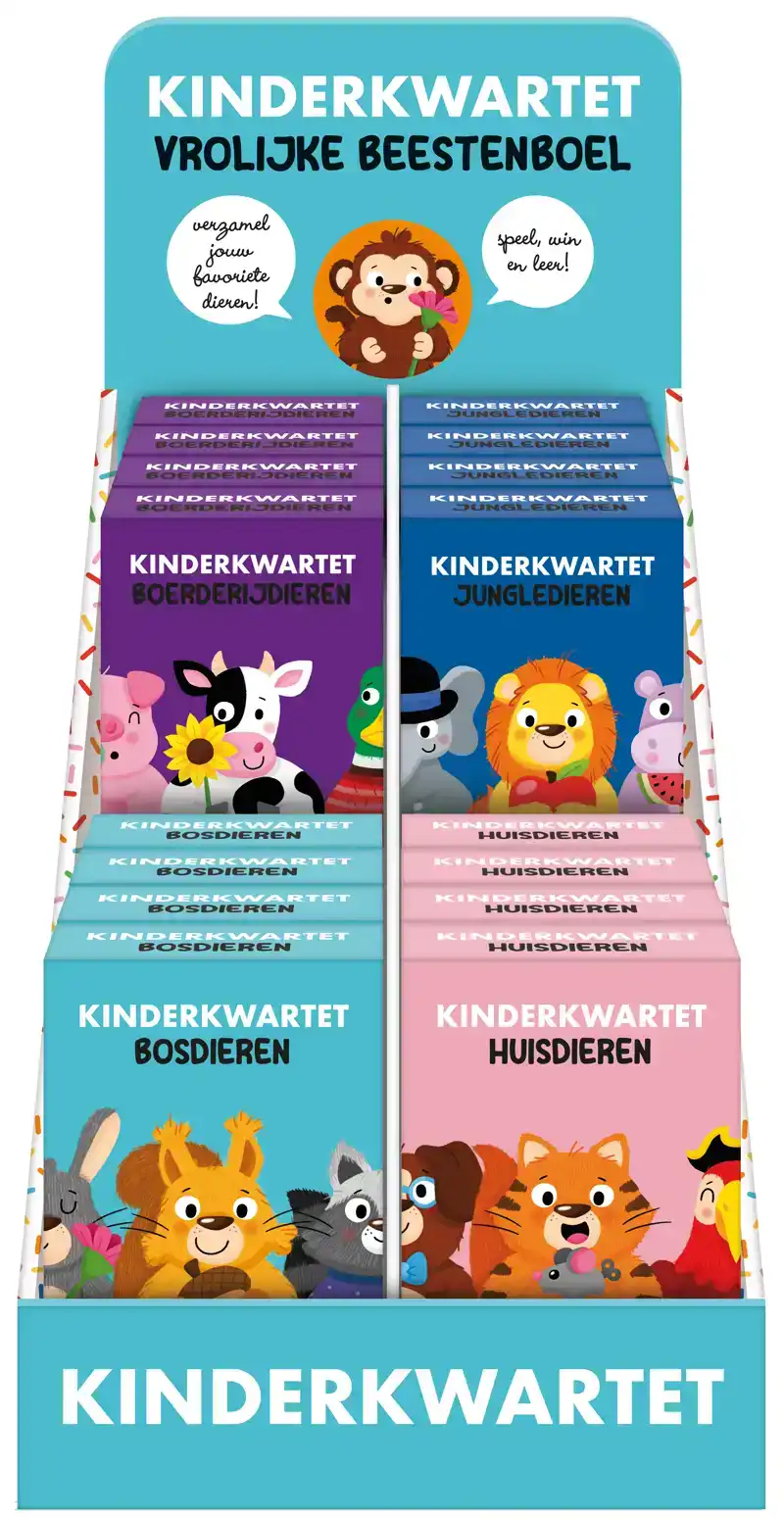 DISPLAY KINDERKWARTET 4 X 4 EX. IMAGEBOOKS