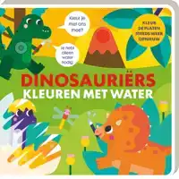 KLEUREN MET WATER DINOSAURIERS